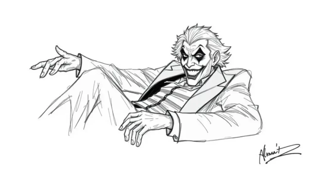 Sketch of a Joker