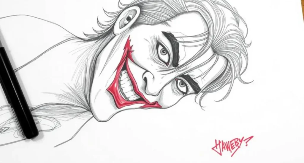 Sketch of a Joker