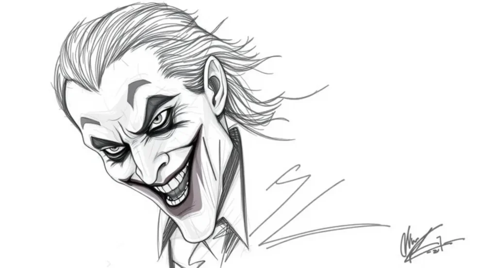 sketch the joker