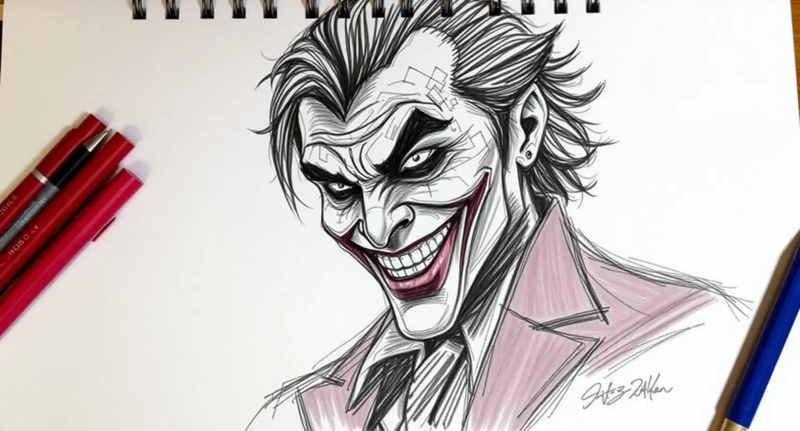 sketch the joker