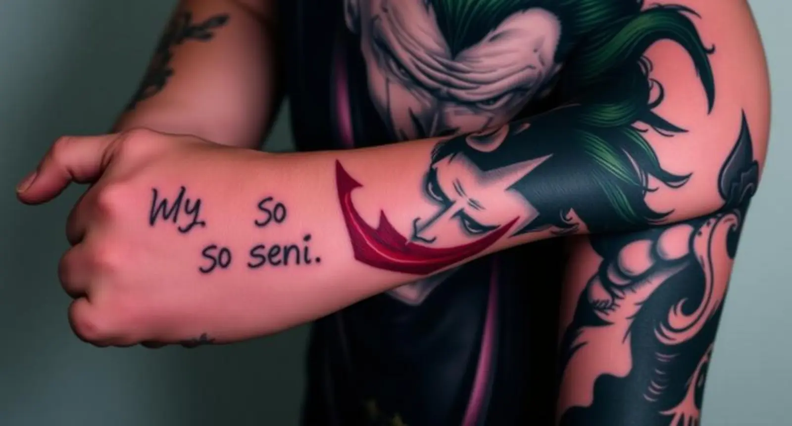 tattoo joker why so serious