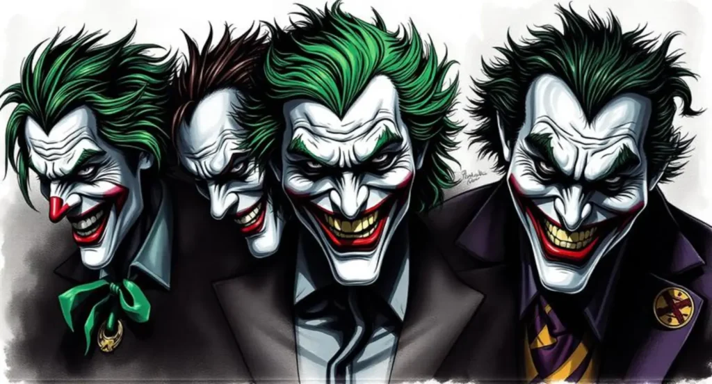 the evolution of the joker