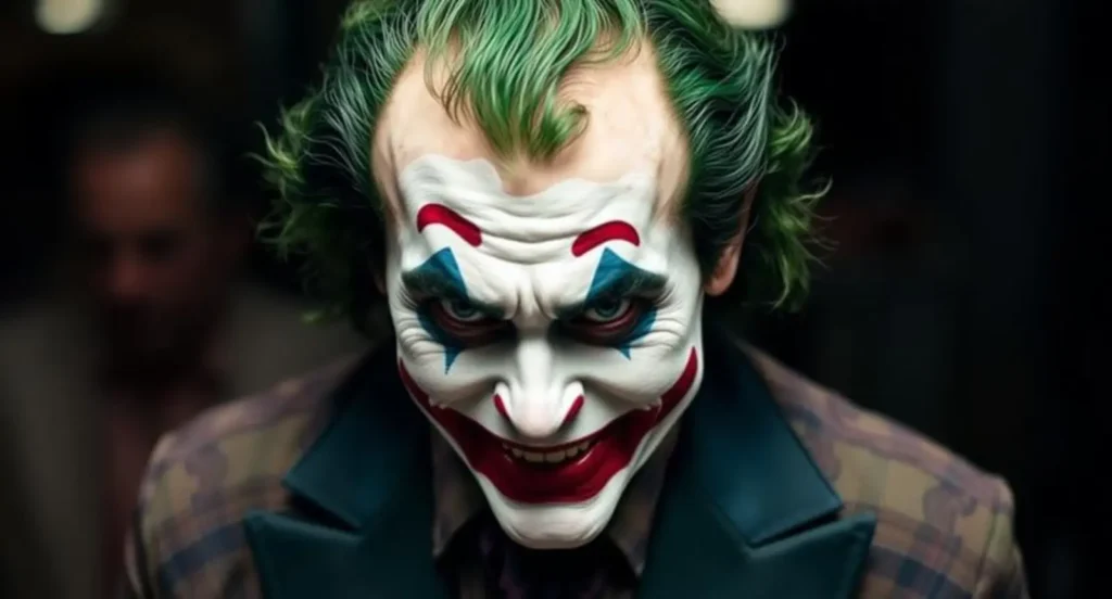 the joker without makeup