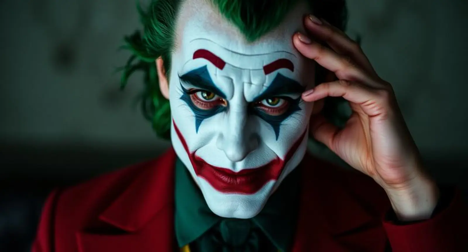 the joker without makeup