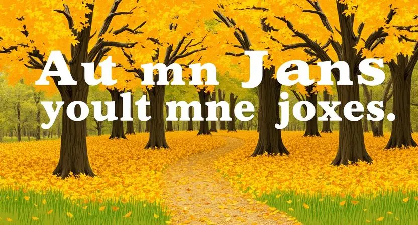 autumn jokes